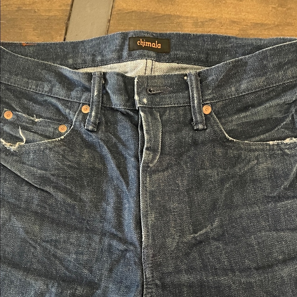 Chimala Distressed Blue Jeans